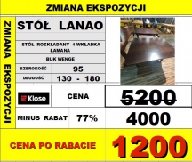 KLOSE - STÓŁ LANAO